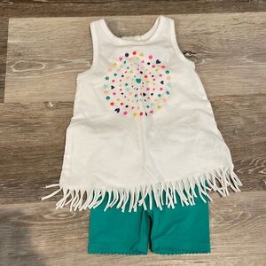 Cute fringe girls outfit